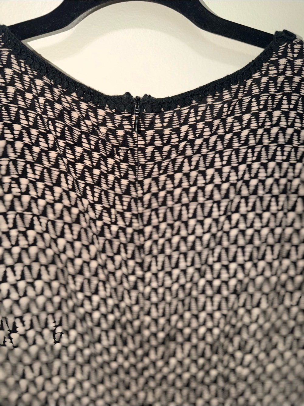 Skies Are Blue Black Lace Overlay Dress - Picture 7 of 8